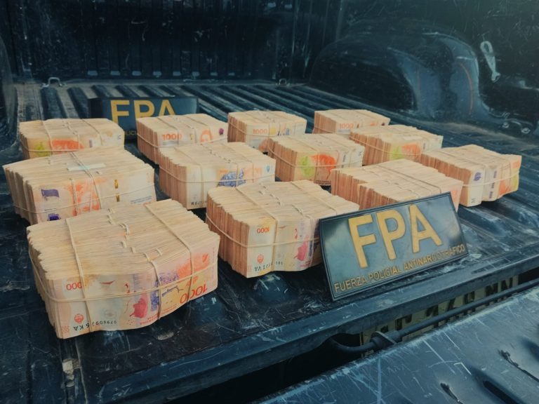 FPA secuestró 12 millones de pesos a un automovilista que ingresaba desde Rosario 