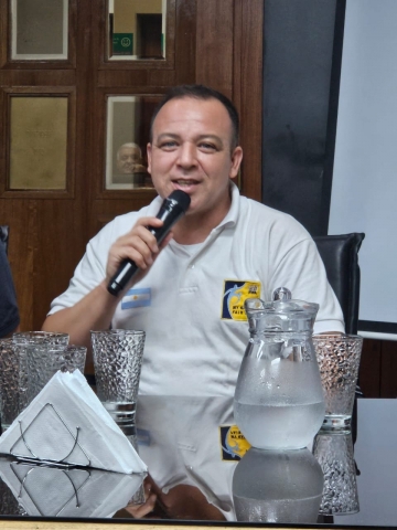 Presentación e inicio del curso de árbitro profesional de fútbol en Marcos Juárez
