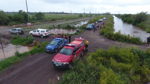 Encuentran sin vida al menor de 13 años caído a las aguas del Arroyo Cañada de Gómez 