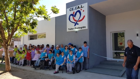 C.E.C.A.L inauguró sala Labor Terapia con recursos propios