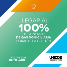 Unidos por Marcos Juárez presentó cinco nuevas propuestas