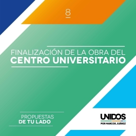 Unidos por Marcos Juárez presentó cinco nuevas propuestas
