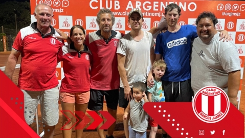 Asistieron 51 parejas al Torneo Apertura del Club Argentino