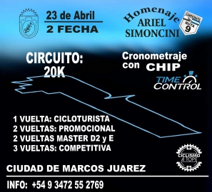 La segunda fecha del Campeonato Ruta 9 se hará por primera vez en Marcos Juárez