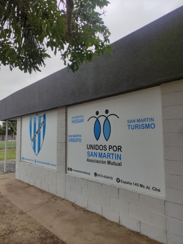 Club San Martín inauguró el nuevo vestuario de fútbol infantil