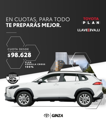 Ginza ofrece Toyota Plan, una financiación directa de fábrica para adquirir vehículos Toyota