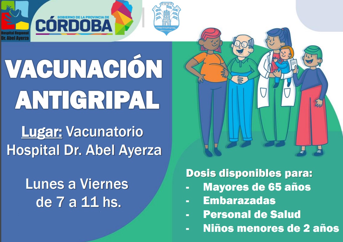 Comienza en el Hospital Ayerza la vacunación antigripal