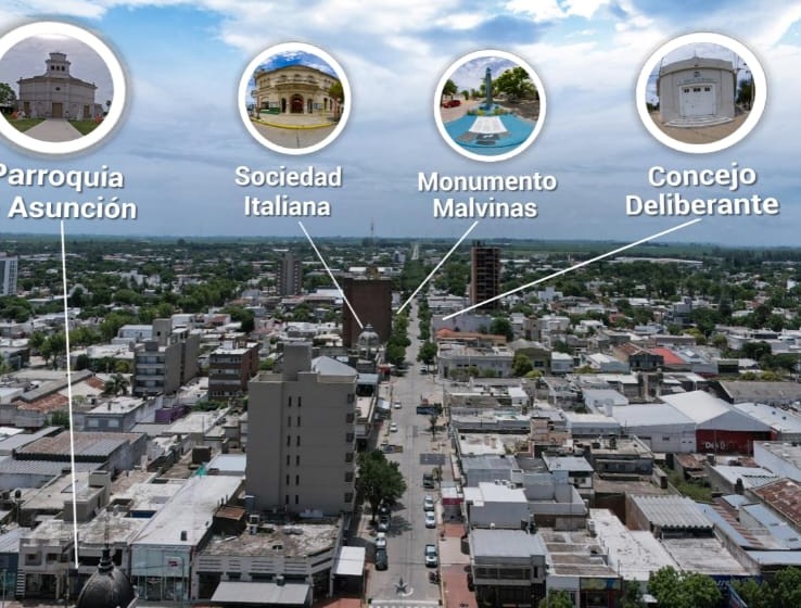 Ahora Marcos Juárez se podrá observar en una recorrida virtual en 360°