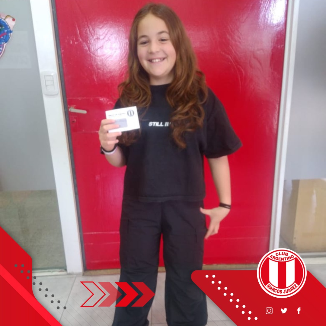 Julia Lucaioli Egea obtuvo el primer carnet de la temporada de verano en el country de Argentino