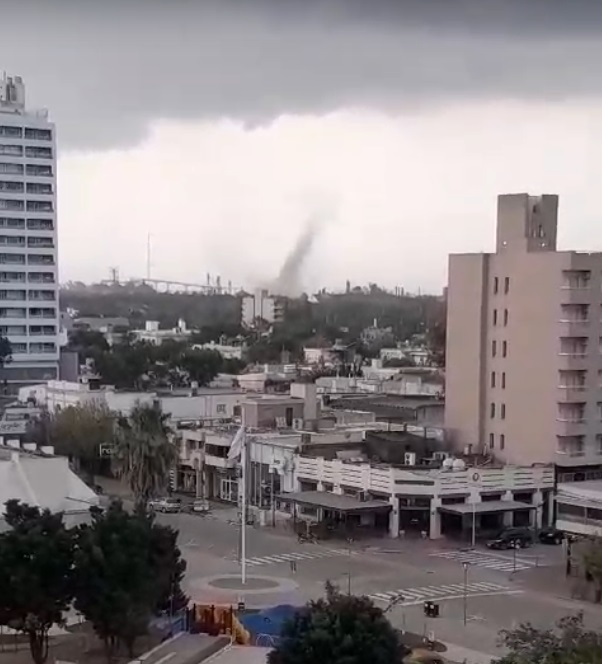 No se registró un tornado sino un gustnado en Marcos Juárez