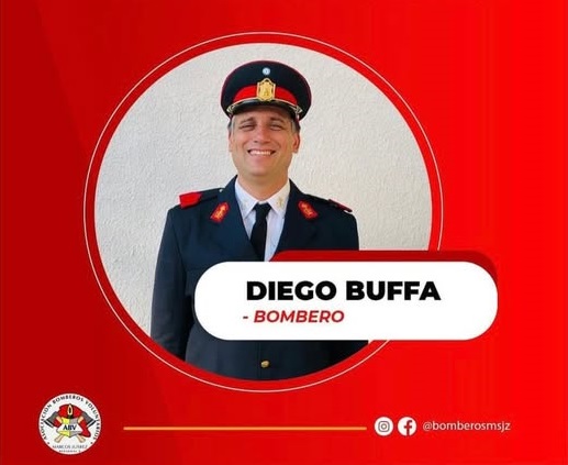 Diego Buffa es el nuevo jefe del cuerpo activo de Bomberos y contará con el acompañamiento de dos subjefes