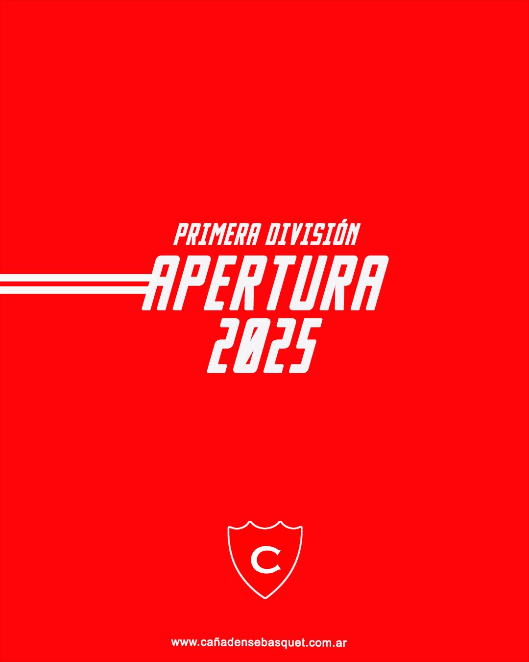 El Torneo Apertura 2025 de la Cañadense comienza el 7 de marzo