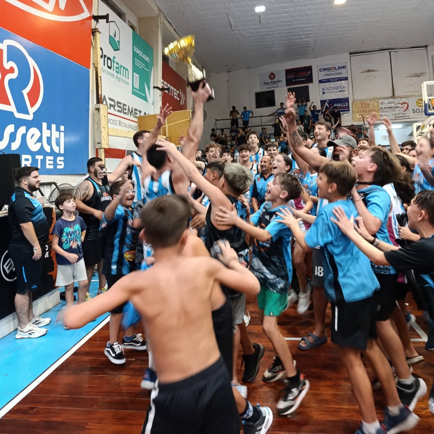 San Martín es el campeón de la Copa Ciudad Marcos Juárez de básquet 2025