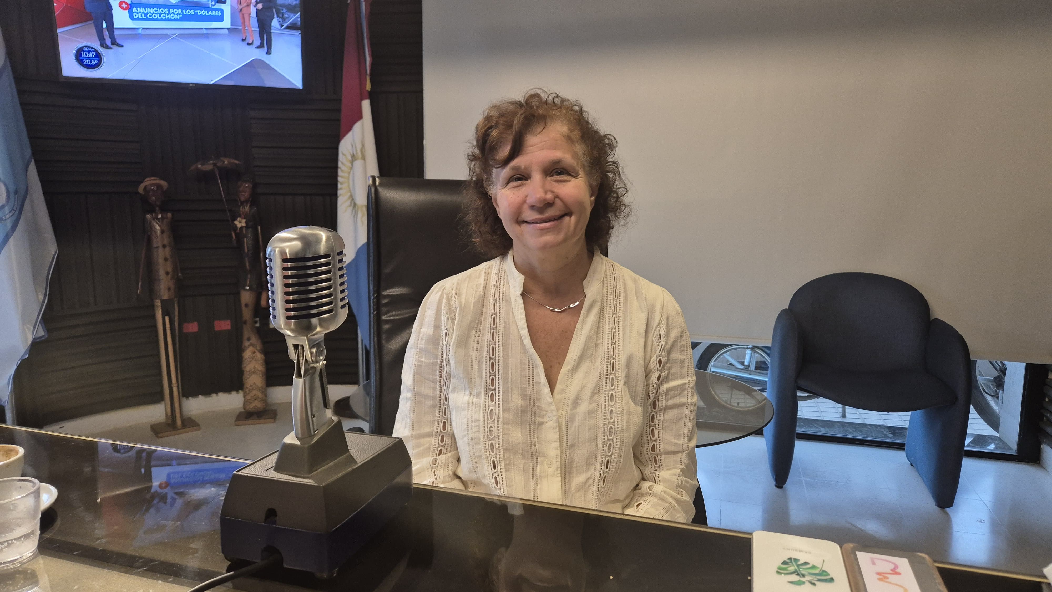 “El objetivo es llegar a los barrios que nunca tuvieron pavimento” dijo Sara Majorel