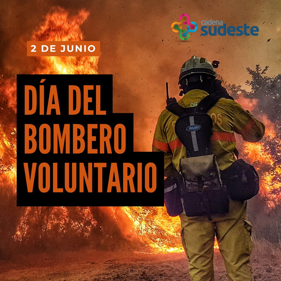 “El cariño de la gente se siente todo el año, pero hoy se potencia” dijo Diego Buffa bombero voluntario de Marcos Juárez