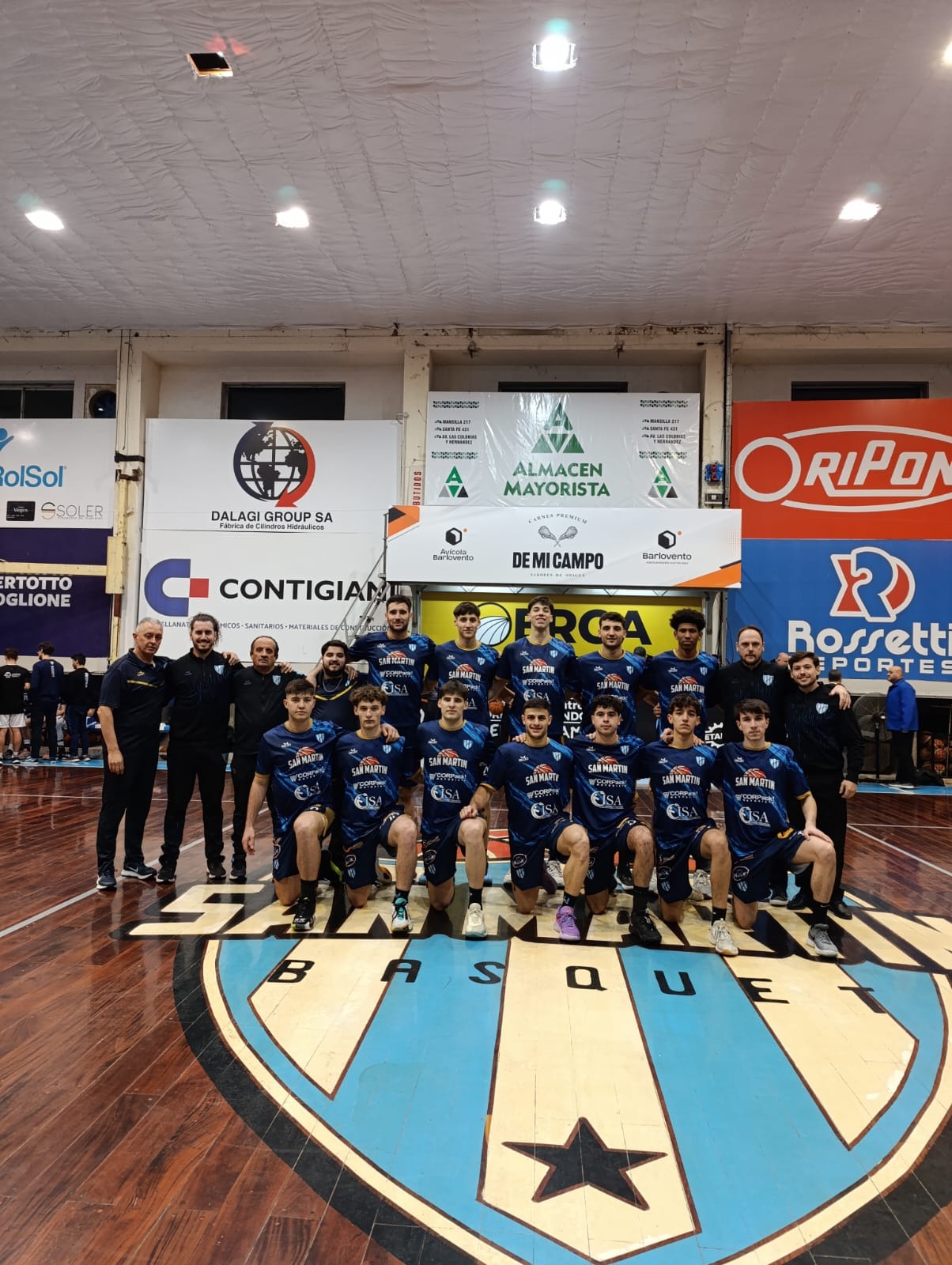 San Martín enfrenta a Sportivo Pilar en el arranque de los Playoffs interconferencias del Torneo Federal