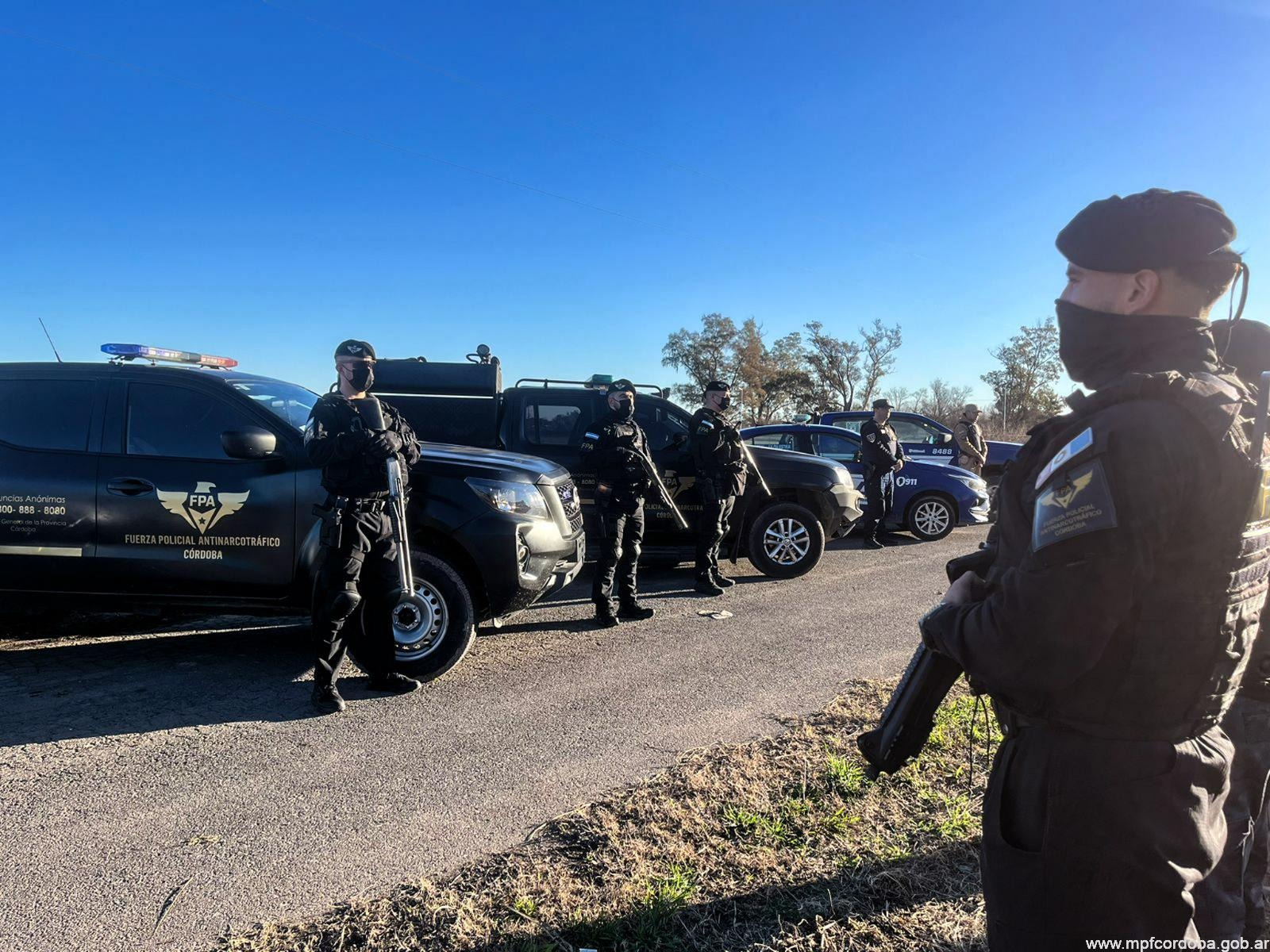 Operativo Interfuerzas en Leones: la FPA secuestró drogas y reforzó controles en la ciudad