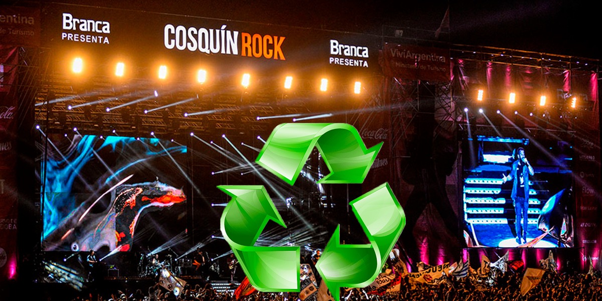 El festival Cosquín Rock 2024 será un evento sustentable