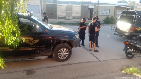 Detuvieron a un joven de 23 años con pedido de paradero en Marcos Juárez