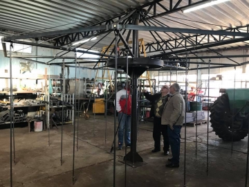 Noetinger: Municipalidad construye una calesita para el Parque El Regalo