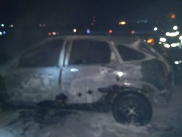 Se quemó un automóvil que volvía de Ordoñez con jugadores de Villa Argentina