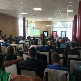 Exitoso 1º Congreso de Fútbol en al Club Argentino