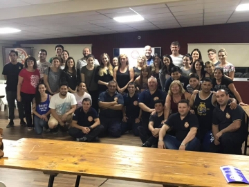Las Parejas: último curso de RCP de Bomberos Voluntarios