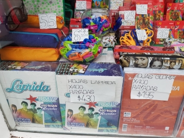 Útiles escolares: la familia compró distinto este año en Tienda Los Amigos 
