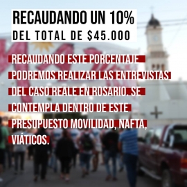 Colaboración voluntaria para el proyecto documental “De esto no se habla”

