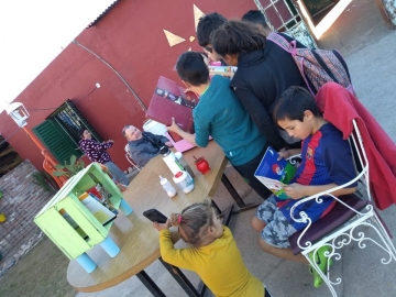 Club San Martín festeja 101 de vida con una donación al merendero Dos Corazones
