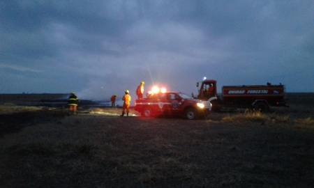 Leones: incendio rural a raíz de una quema controlada