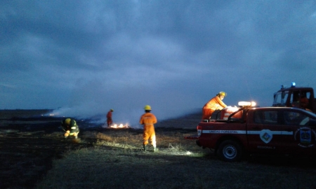 Leones: incendio rural a raíz de una quema controlada