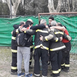  Bomberos Voluntarios campeones de Olimpiadas Bomberiles Río IV 