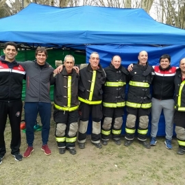  Bomberos Voluntarios campeones de Olimpiadas Bomberiles Río IV 
