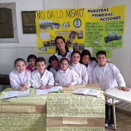 “Hablando de reciclaje”: concientización para alumnos de Marcos Juárez 
