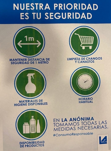 Super La Anónima: Horario especial jubilados de 7 a 8 hs

