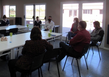 Las Parejas: gabinete municipal se reunió con representantes de los credos
