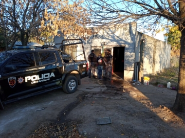 Armstrong: 3 detenidos con cocaína, secuestraron un revólver con varios proyectiles