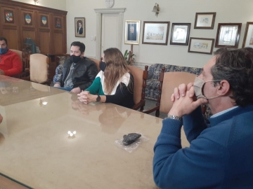 Verdecchia recibió por tercera vez a la Diputada Di Stéfano