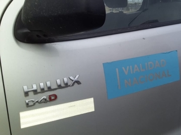 Vialidad Nacional realiza trabajos en Ruta 9