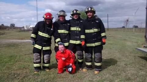 José María, el orgullo de los bomberos de Marcos Juárez