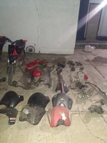 9 allanamientos por robos de vehículos con un detenido