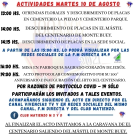 Club Matienzo M.S. y D hoy cumple 100 años