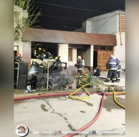 No hubo heridos en los dos incendios de ayer