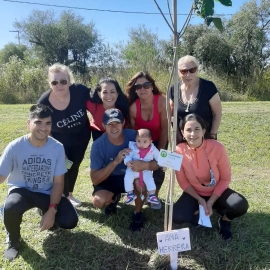 40 árboles se plantaron con el programa 