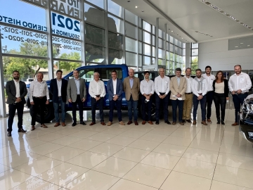El Presidente de Ford Argentina y CEO de Ford Latinoamérica visitaron Giorgi Automotores y destacaron el nivel de cada una de las áreas
