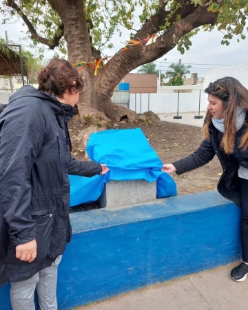 El ombú centenario de la Escuela Bernardino Rivadavia fue declarado árbol histórico de la ciudad 