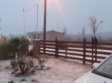 Sierras de Córdoba, de blanco en el Día de la Primavera
