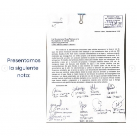 “La semana que viene comenzamos la red de agua en el albergue municipal”, dijo Mosconi