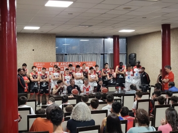 Club Argentino presentó a su Plantel Pre Federal 2023 de básquet 